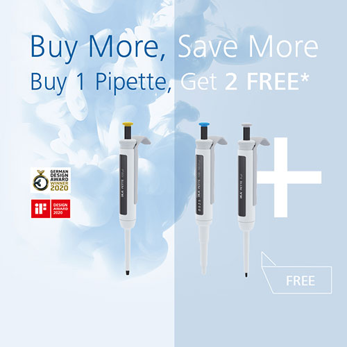 Buy 1 Pipette & Get 2 FREE - IKA PETTE Promo