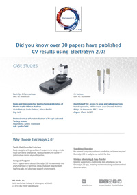 Tumbnail PDF Cyclic Voltammetry with IKA ElectraSyn 2.0
