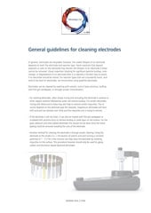 Tumbnail PDF Guideline for cleaning electrodes