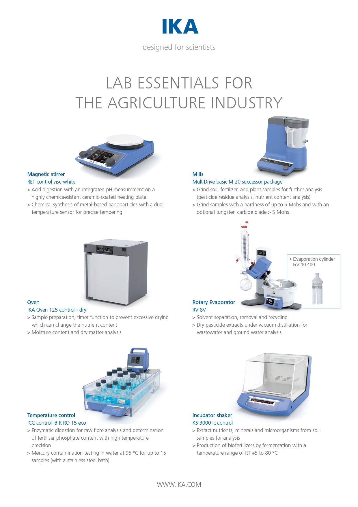 Tumbnail PDF Lab Essentials for Agriculture Industry