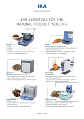 Tumbnail PDF Lab Essentials for Natural Product Industry