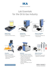 Tumbnail PDF Lab Essentials for Oil & Gas Industry