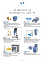 Tumbnail PDF Lab Essentials for Pharmaceutical Industry