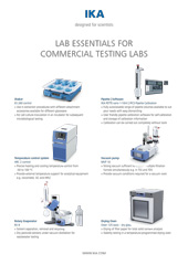 Tumbnail PDF Lab Essentials for Commerical Testing Labs