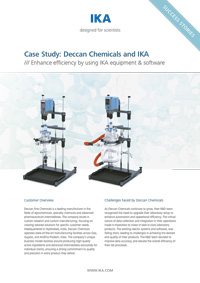 Tumbnail PDF IKA Reactors & Overhead-Stirrers | IKA and Deccan Chemicals