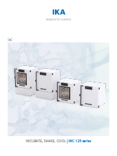 Tumbnail PDF Incubator INC 125 series - Incubate, Shake, Cool