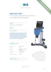 Tumbnail PDF Viscosity measurement of calcium and magnesium phosphate