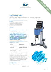 Tumbnail PDF Viscosity measurement of varnish samples