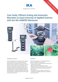 Tumbnail PDF IKA HABITAT Bioreactor | IKA and Zuyd University of Applied Sciences