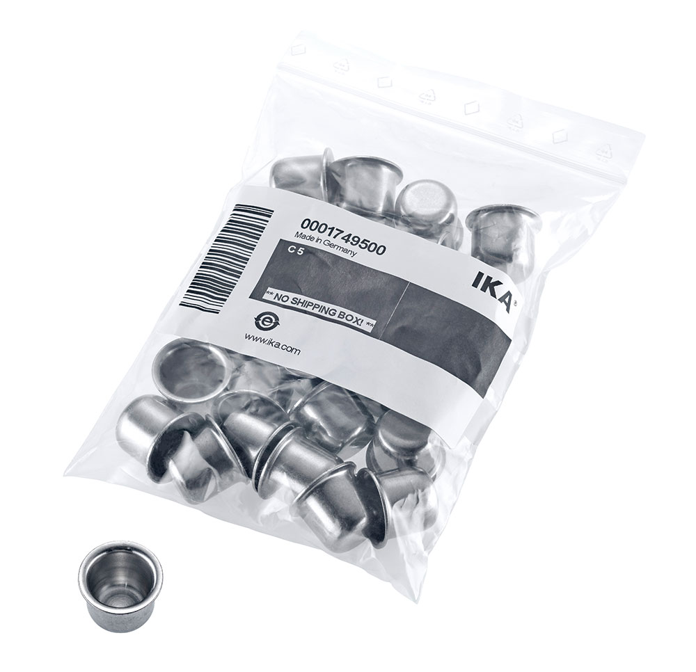 C 5 Set of VA combustion crucibles