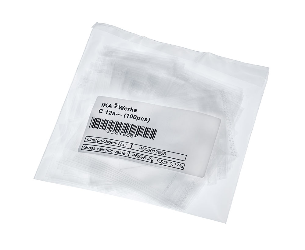 C 12 A Combustion bags 70 x 40 mm