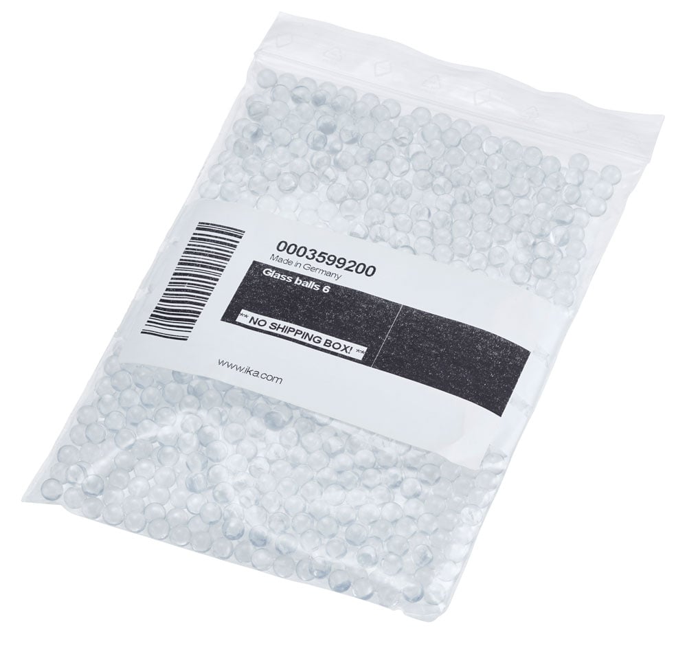 Glass balls for BMT tubes