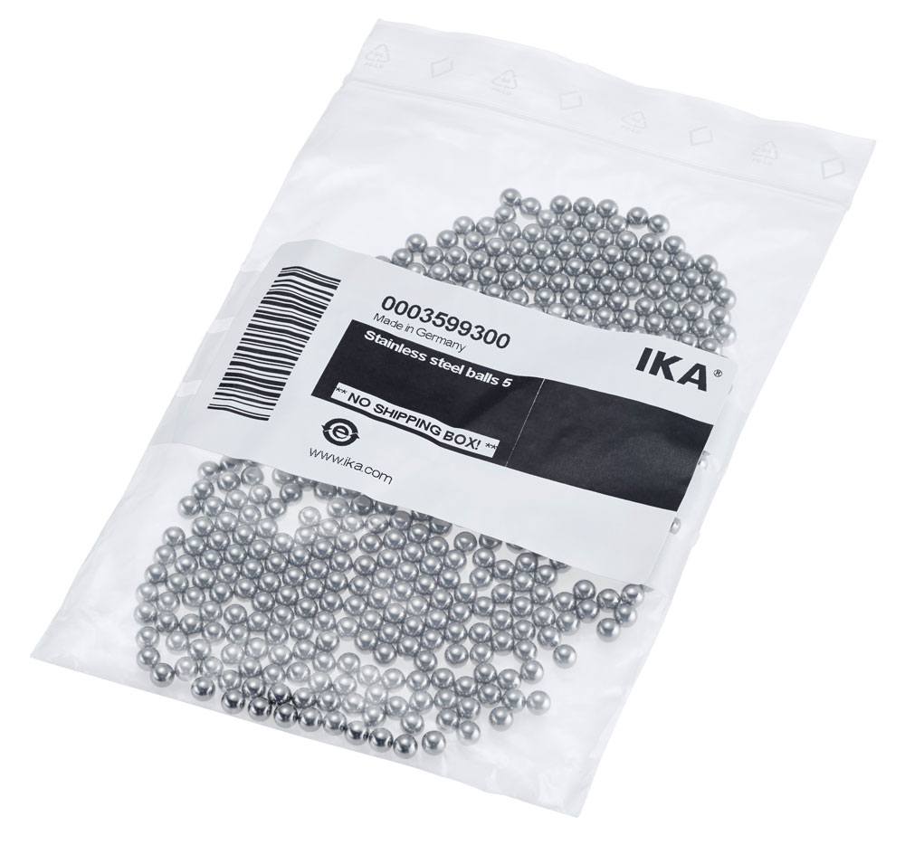 Stainless steel balls for BMT tubes